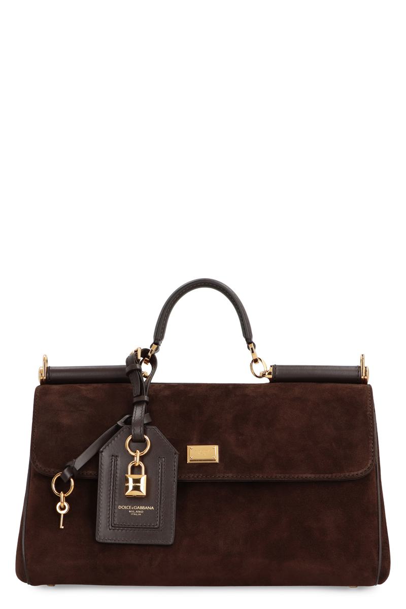 Dolce & Gabbana My Sicily Suede Handbag