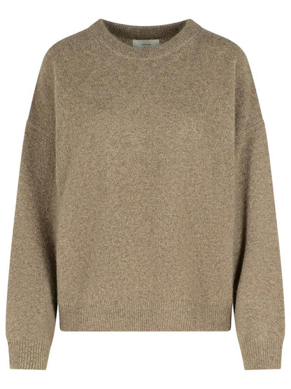 Loulou Studio Melange Ash Wool Blend Sweater
