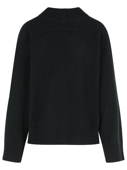 Loulou Studio Black Cashmere Cardigan