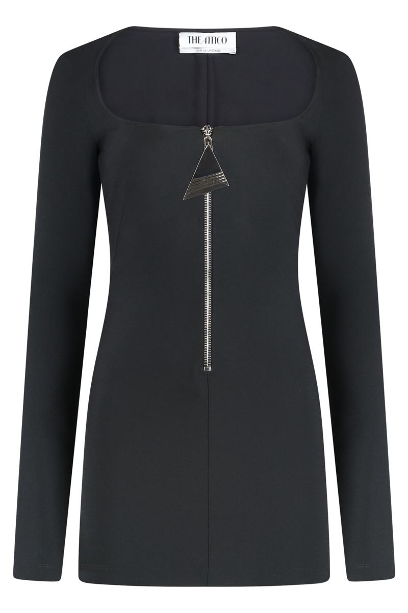 The Attico Crepe Mini Dress