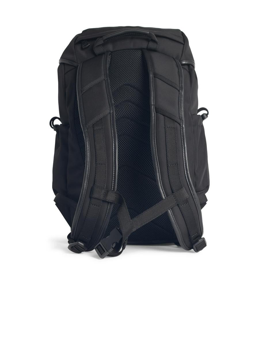 Moncler 'Tech' Black Polyamide Blend Backpack