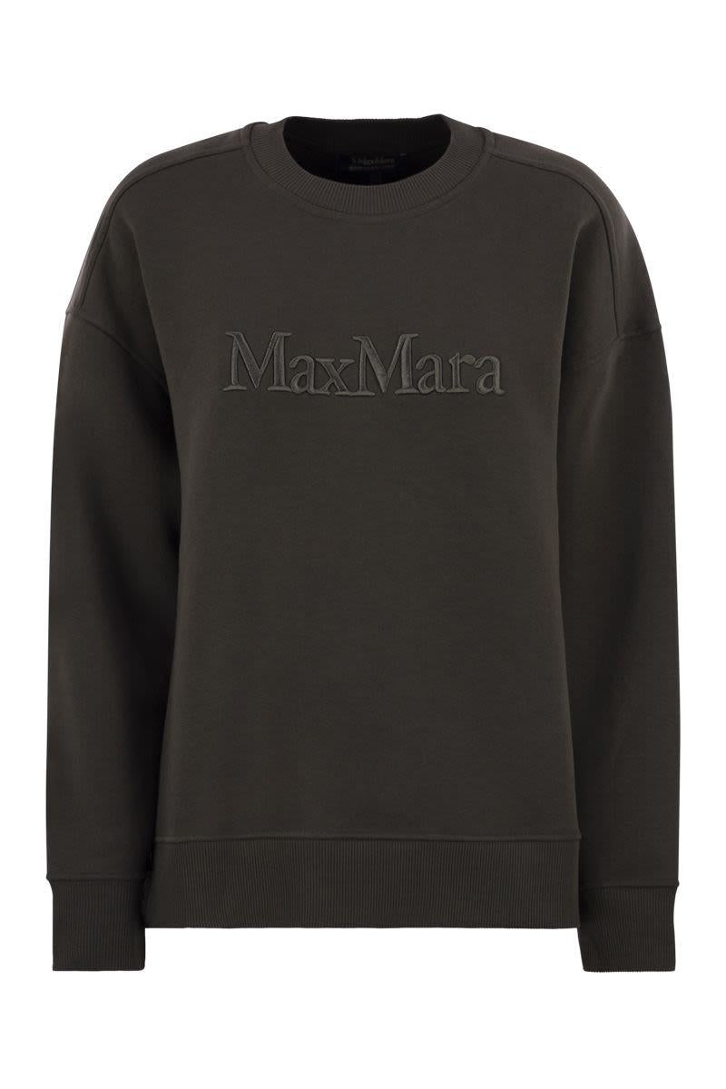 'S Max Mara Monza - Cotton Sweatshirt With Logo