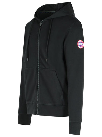 Canada Goose Black Cotton Sweatshirt