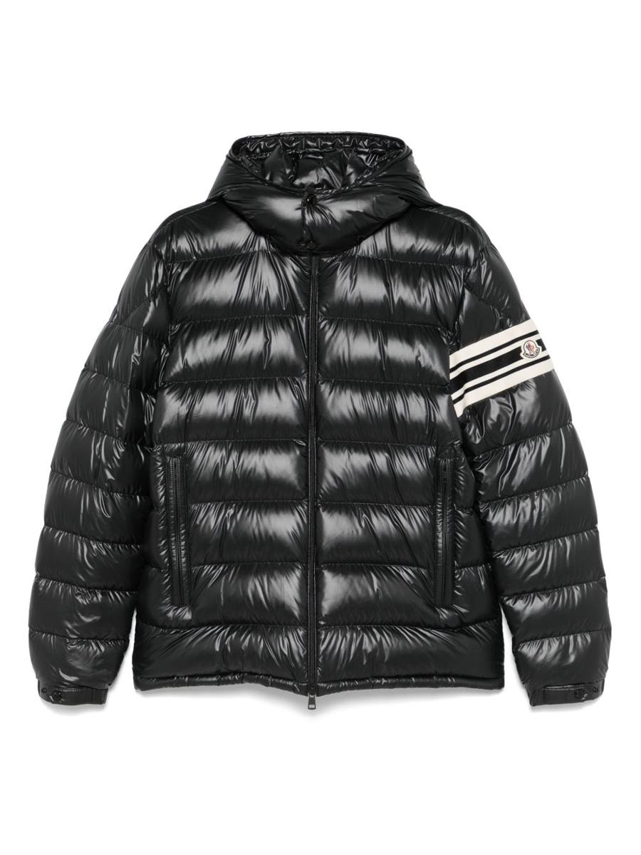 Moncler Black  'Landre' Down Jacket With Hood