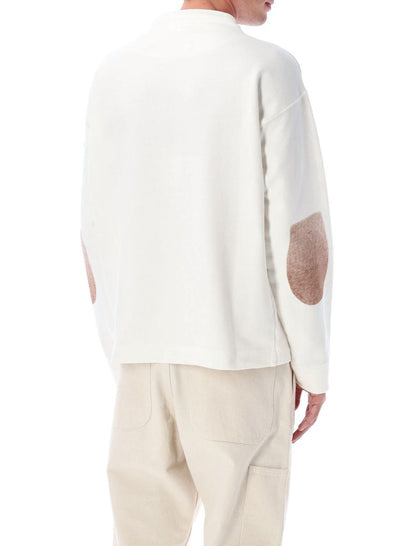 Stone Island Crater Neck Cotton Sweatshirt