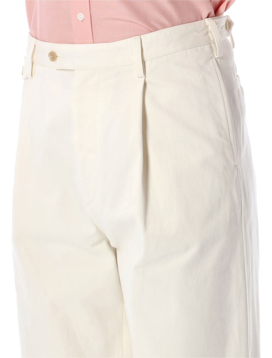 Auralee One-Tuck Chino Pants