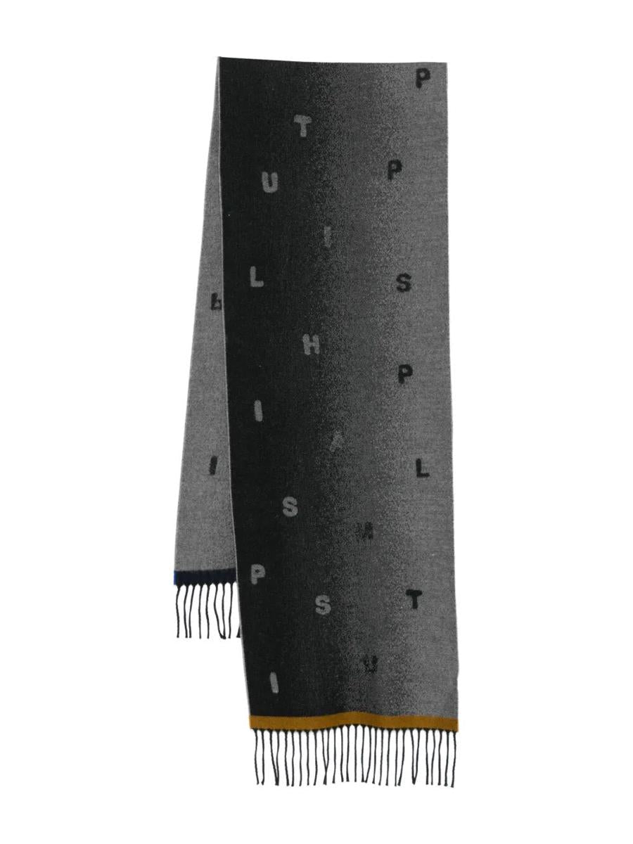Paul Smith Men Scarf Faded Int Jacq Accessories