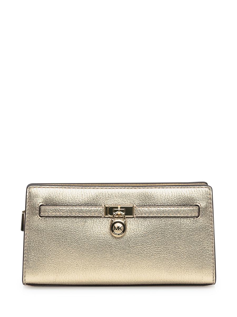 Michael Kors Michael Kors Gold Leather Wallet