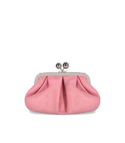 Weekend Max Mara Pasticcino Prati Small Pink Clutch