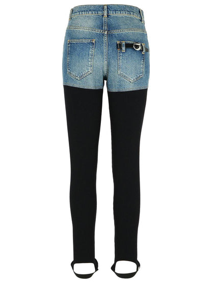 Coperni Two-Tone Organic Cotton Pantaloe