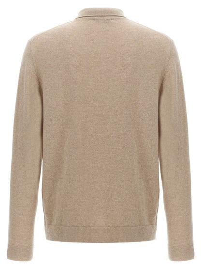 Zanone Cashmere Wool Polo Shirt