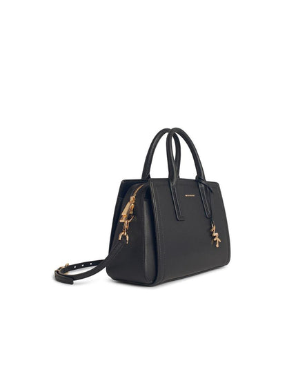 Michael Kors Small 'Laila' Black Leather Bag