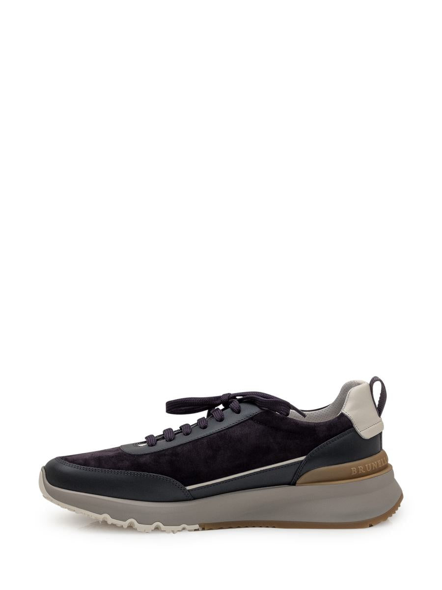 Brunello Cucinelli Brunello Cucinelli Suede And Leather Sneakers