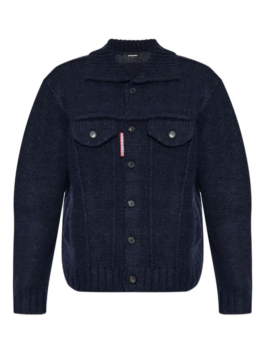 DSQUARED2 Knit Jean Jacket Clothing