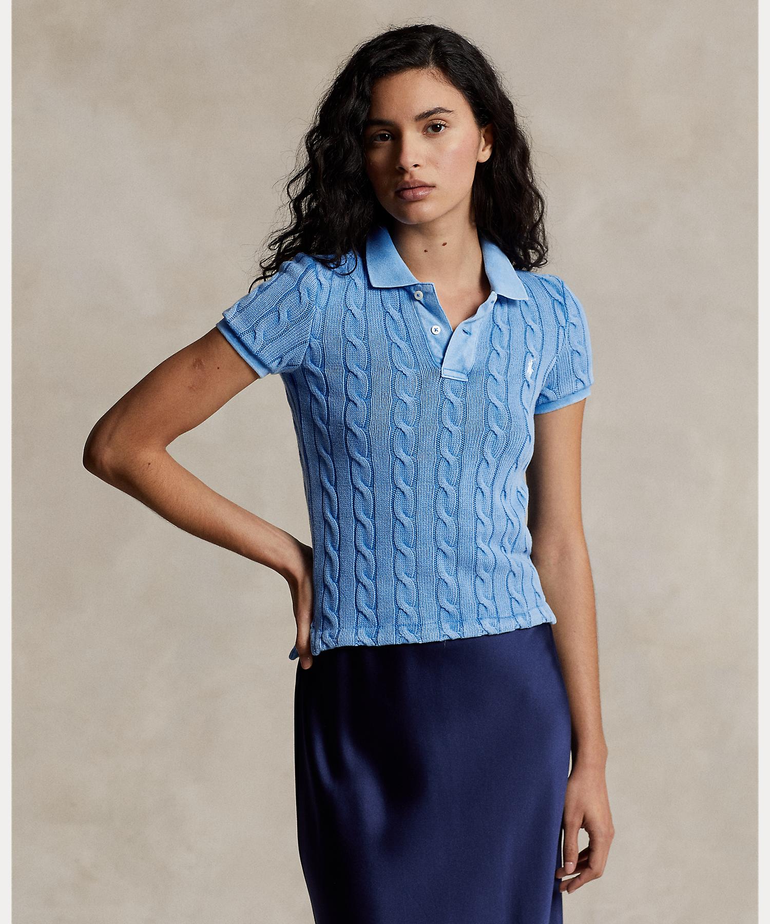 Polo Ralph Lauren Cable Knit Polo Shirt