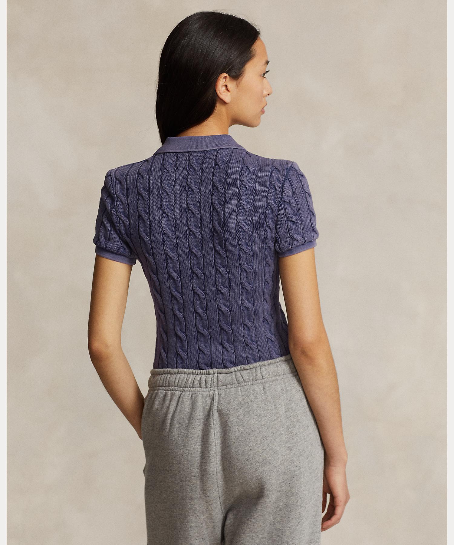 Polo Ralph Lauren Cable Knit Polo Shirt