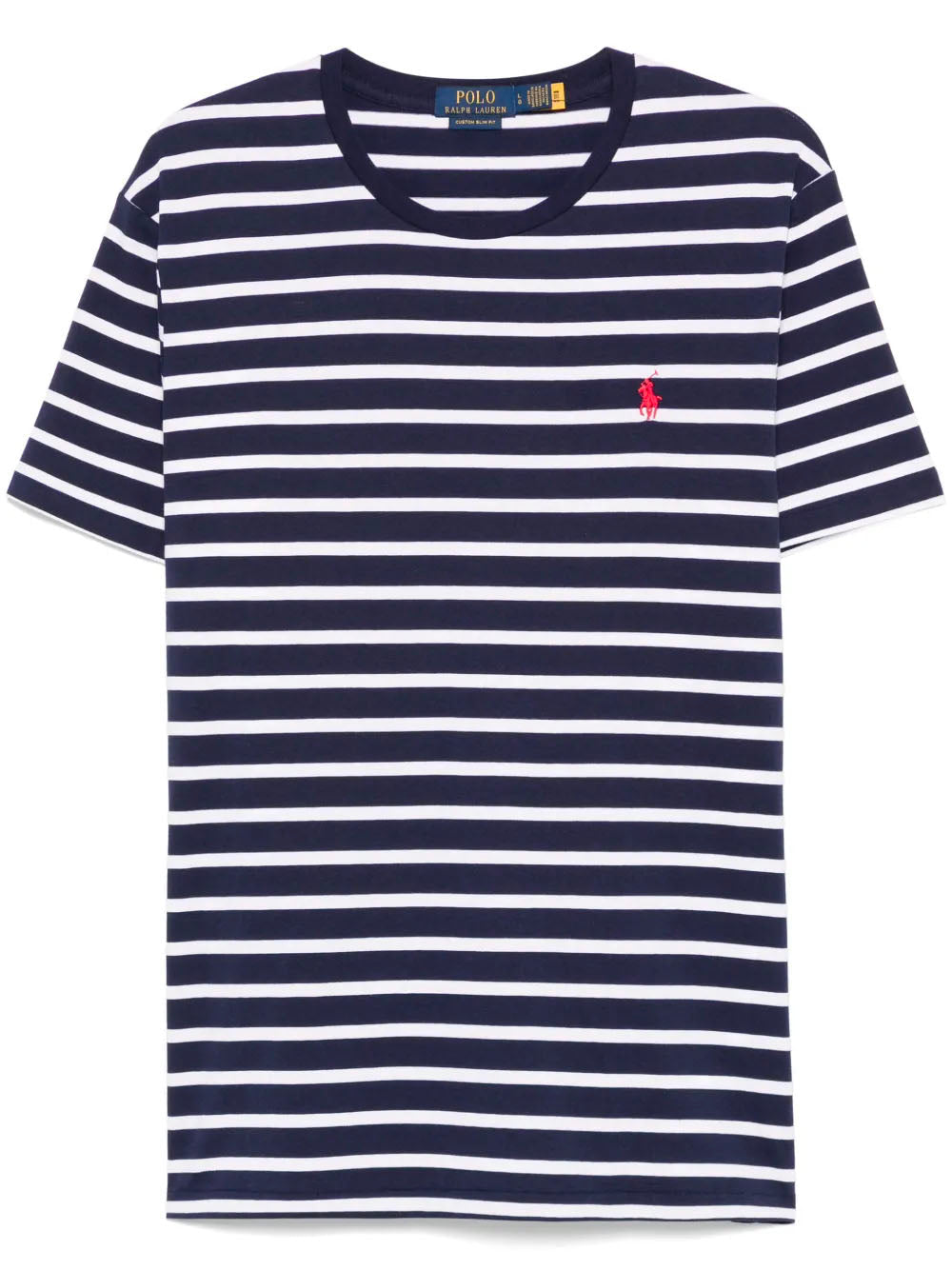 Custom Slim-Fit Striped T-Shirt