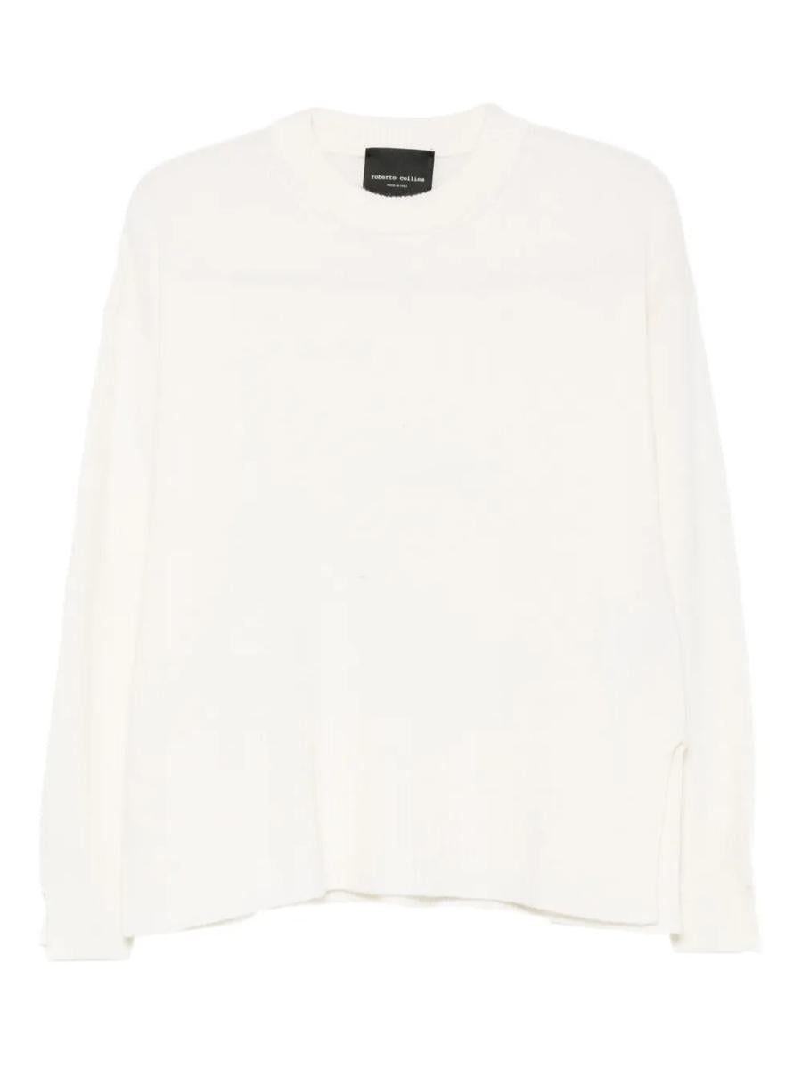 Roberto Collina Wool And Cashmere Crewneck Sweater Clothing
