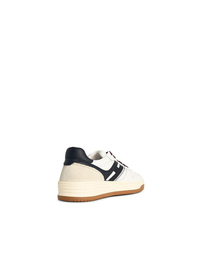 Hogan 'H630' White Leather Sneakers