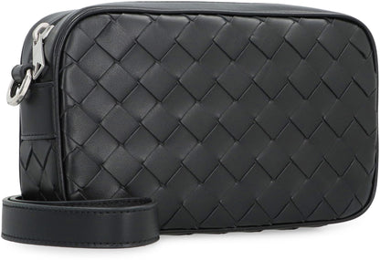 Bottega Veneta Leather Mini Camera Bag