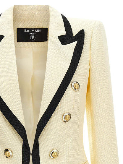 Balmain Maxi Shoulder Strap Blazer