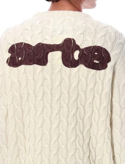 Arte Cream Cable Knit Sweater