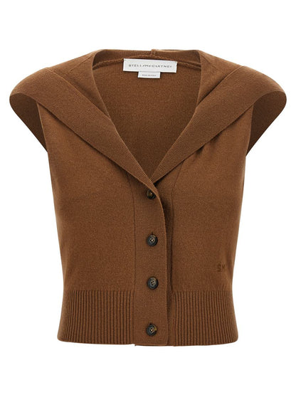 Stella McCartney 'Cosy Knit Hood' Top