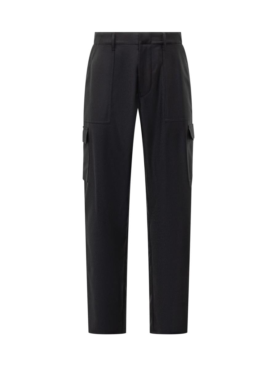 Etro Etro Men'S Black Wool Cargo Trousers