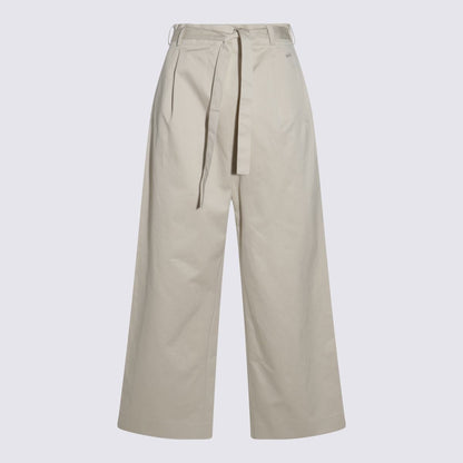 Add Beige Cotton Pants