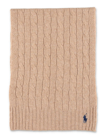 Polo Ralph Lauren Cable Wool-Cashmere Scarf