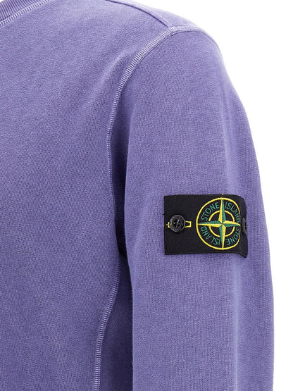 Stone Island Logo Badge Sweatshirt