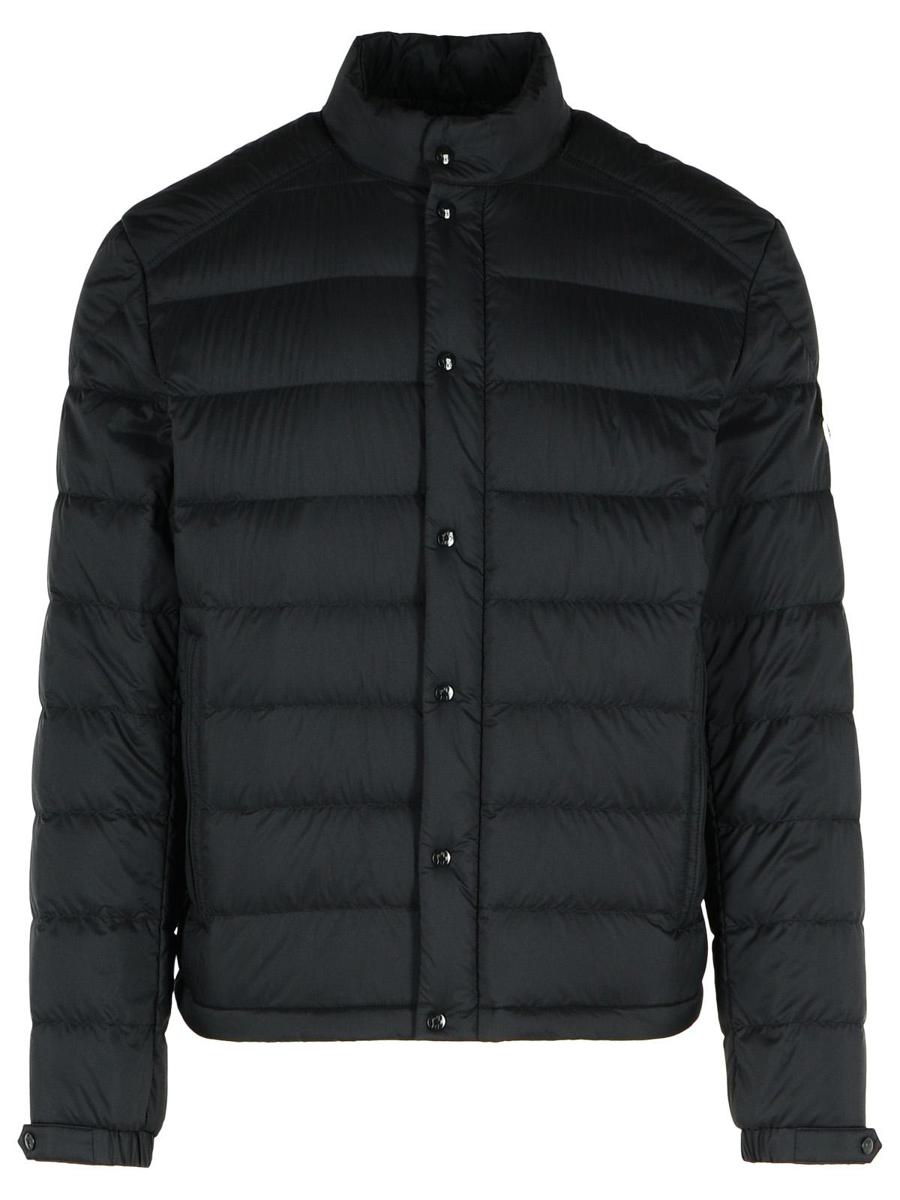 Moncler 'Selves' Black Polyamide Down Jacket