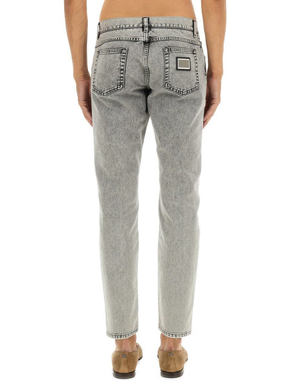 Dolce & Gabbana Cotton Regular Pants