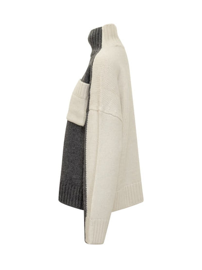 JW Anderson Jw Anderson Sweater With Contrast Pocket