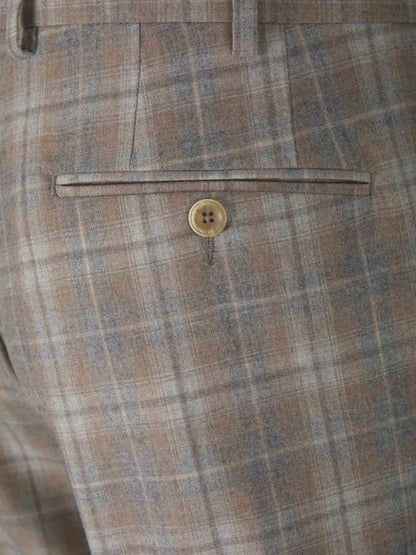 Marco Pescarolo Formal Checked Trousers