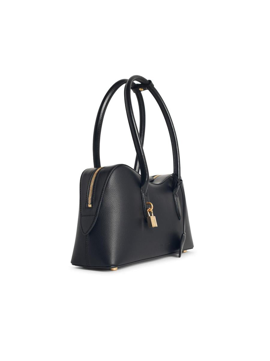 Stella McCartney 'Ryder' Medium Bag In Black Vegan Leather