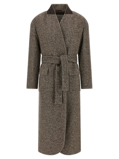 Brunello Cucinelli Single-Breasted Coat