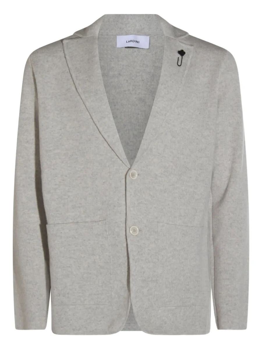 Lardini Knit Men Jacket Clothing