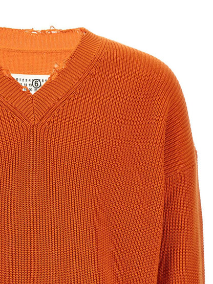 MM6 Maison Margiela Destroyed Sweater