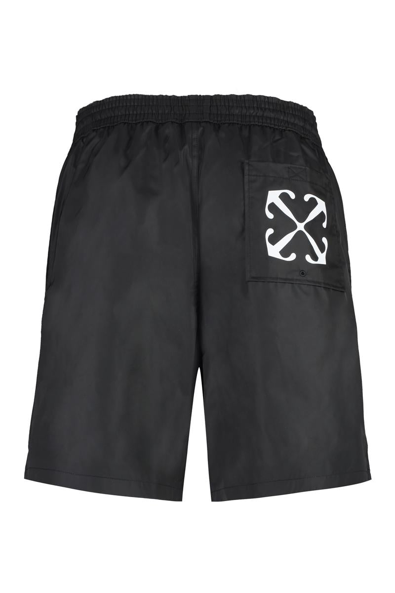 Off-White Nylon Swim Shorts