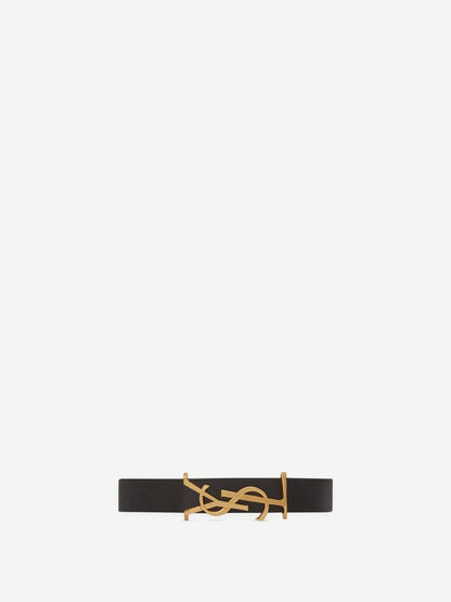 Saint Laurent Bracciale "Cassandre" In Pelle