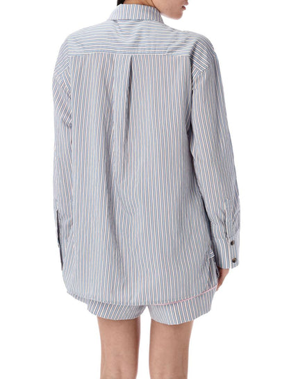 Ganni Candy Striped Shirt