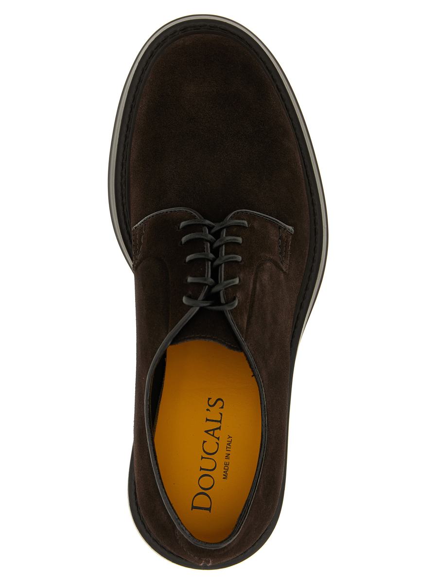 Doucal's Suede Lace Up