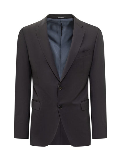 Emporio Armani Emporio Armani Wool Single-Breasted Blazer