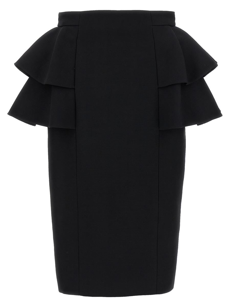 Valentino Garavani Valentino Garavani Crepe Couture Skirt