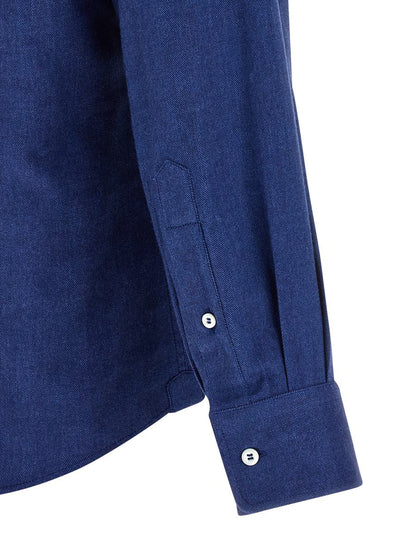 Brunello Cucinelli Herringbone Shirt