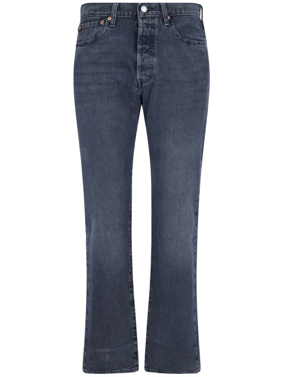 Levi'S 501 Original Blue Black Stretch Clothing