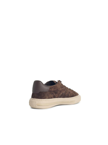 Hogan 'H691' Brown Suede Sneakers