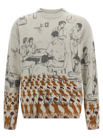 JW Anderson Jacquard Pattern Sweater
