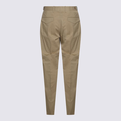 Lardini Beige Cotton Panys